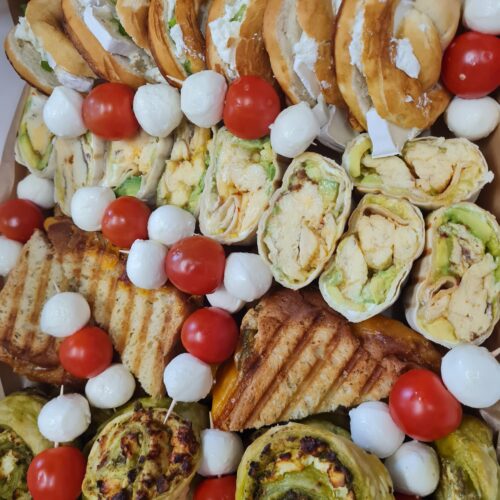 Herzhafte Snackbox